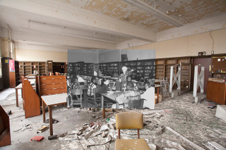 Illustration for article titled The Destruction of Detroit in Heartbreaking Before & After Photographs
